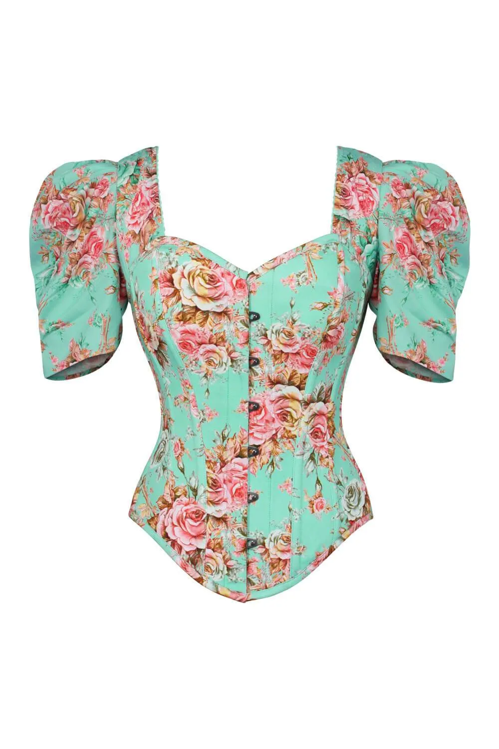 Ramona Bespoke Overbust Printed Corset