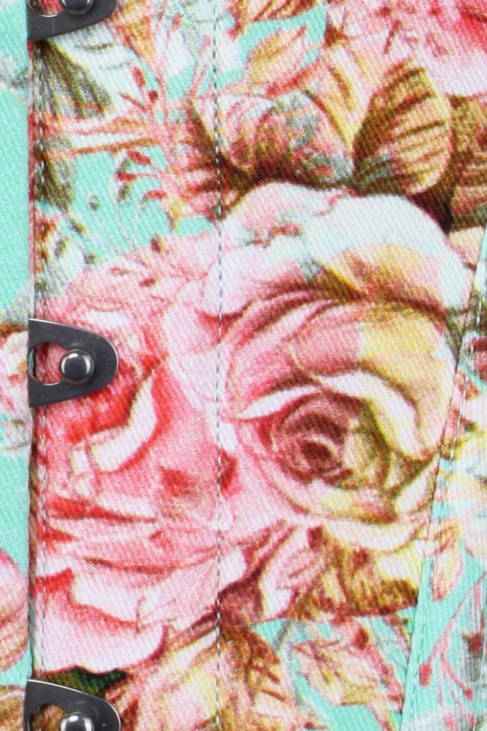 Ramona Bespoke Overbust Printed Corset