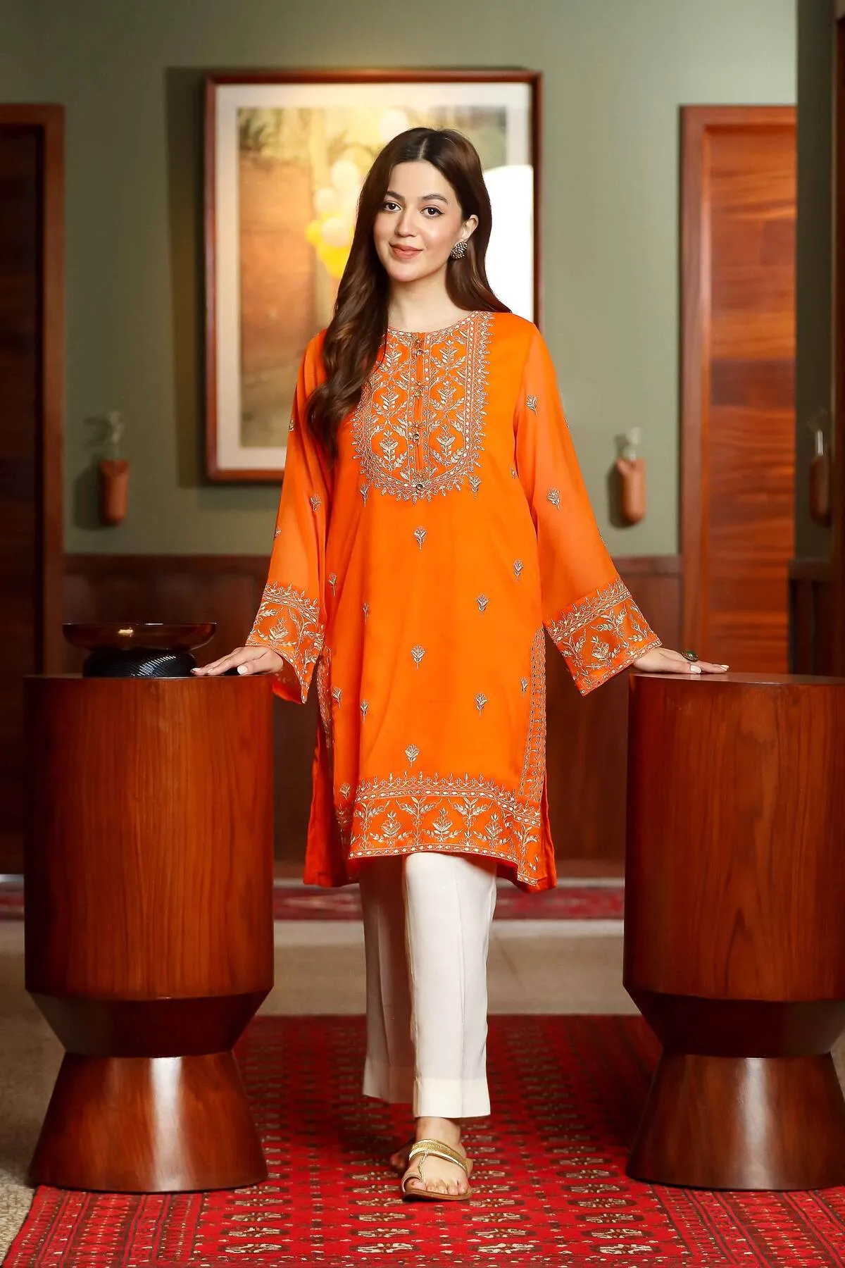 Rang Ja -  Pink Kurta 3 (FR0946)