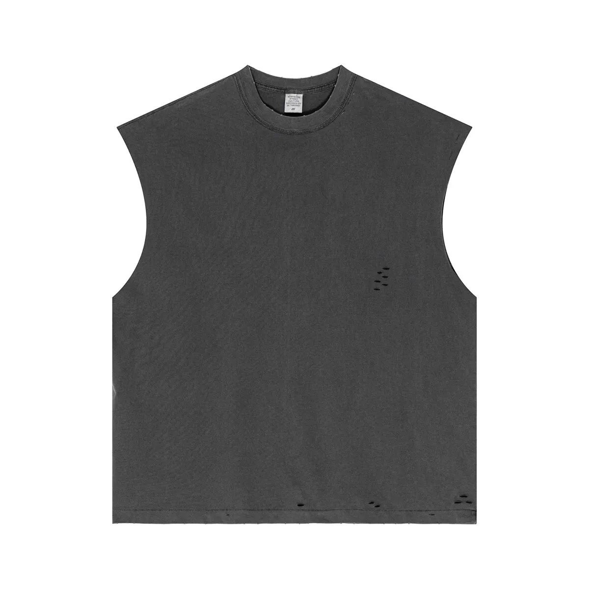 Raw Edge Destructive Muscle Tank 275gsm