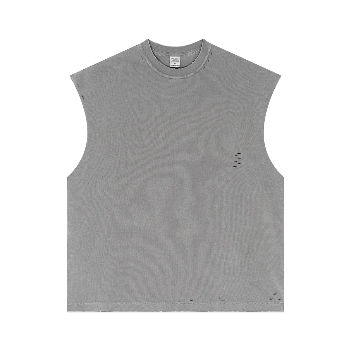 Raw Edge Destructive Muscle Tank 275gsm