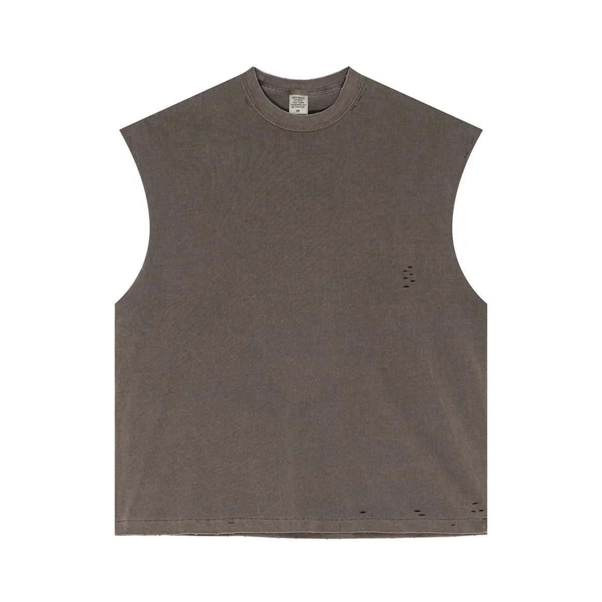 Raw Edge Destructive Muscle Tank 275gsm