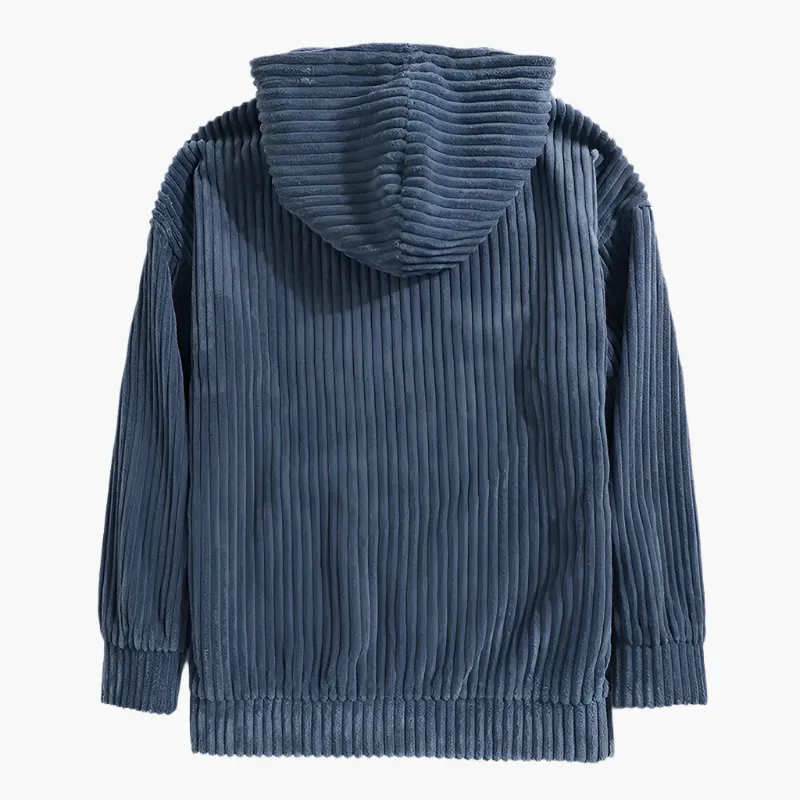 Raymond – Men's Corduroy Hoodie Sweater