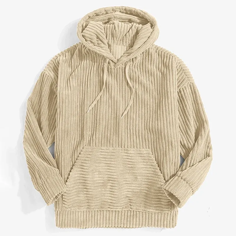 Raymond – Men's Corduroy Hoodie Sweater