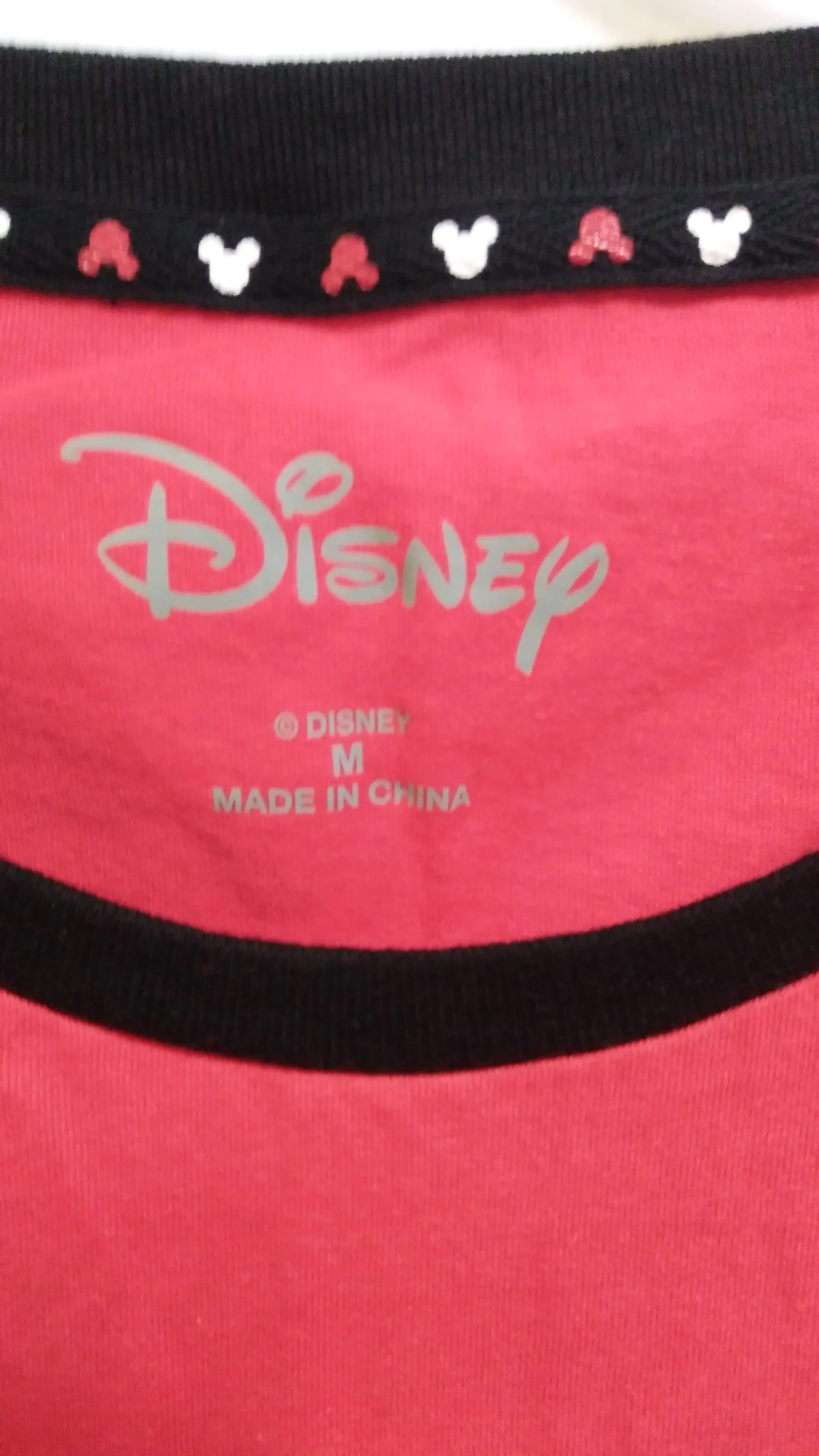 Red Mickey & Minnie Nightgown