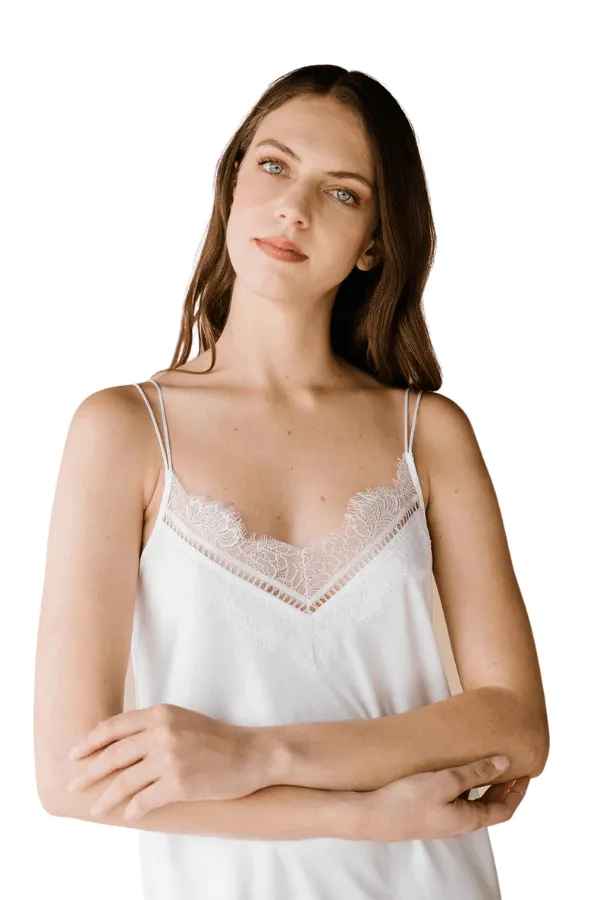 Reve Nightgown - White