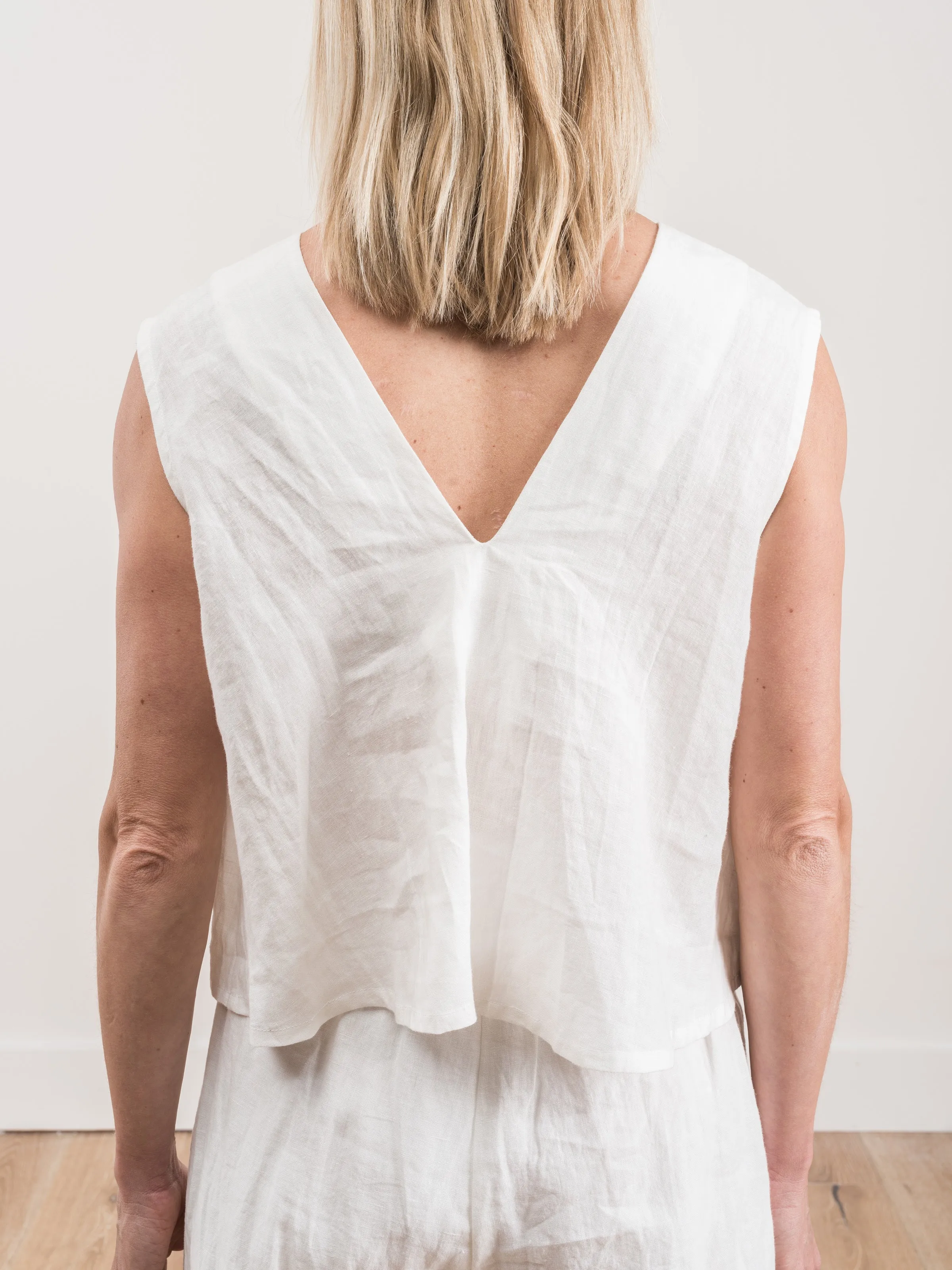 reversible tank - off white