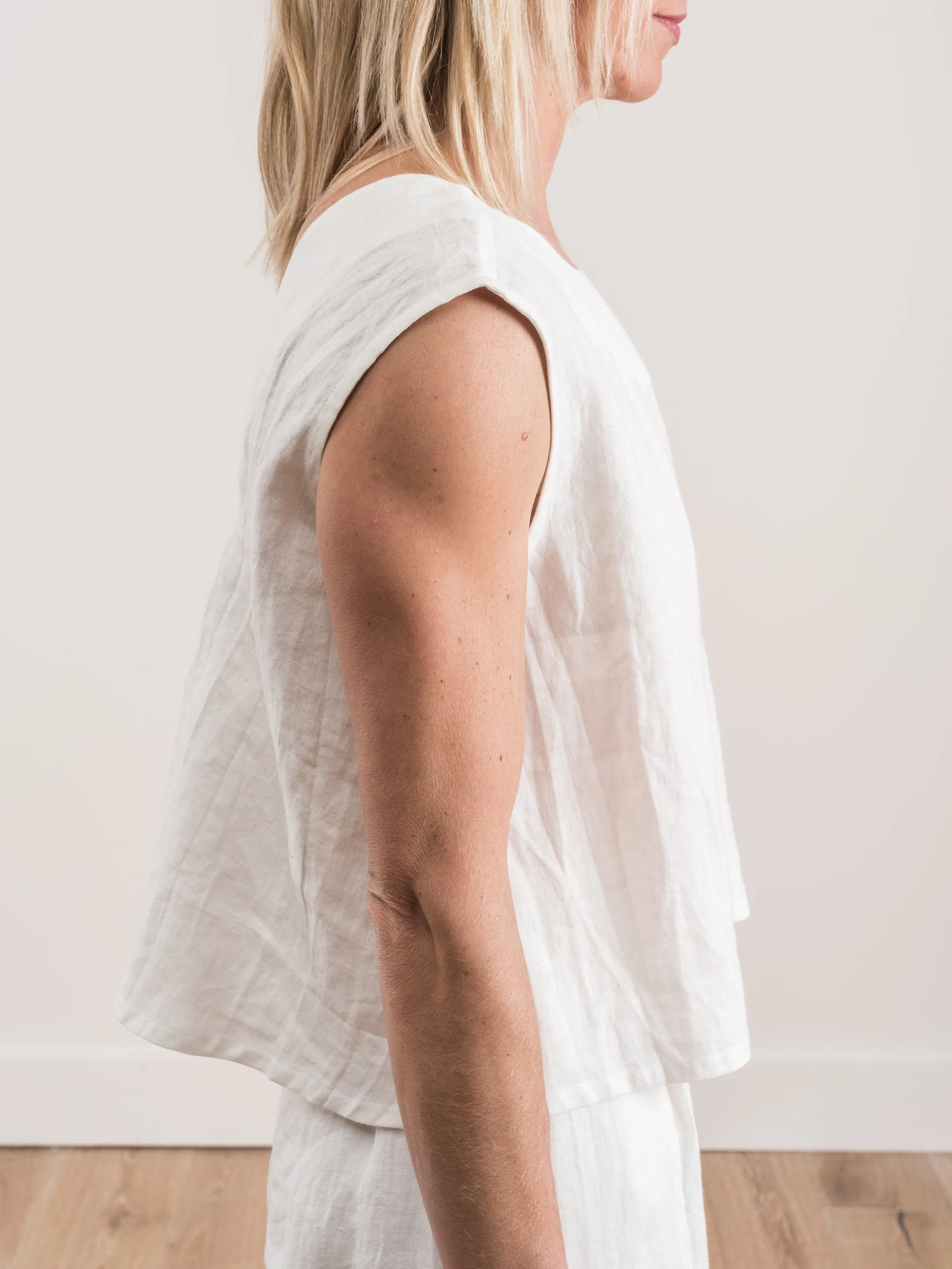 reversible tank - off white