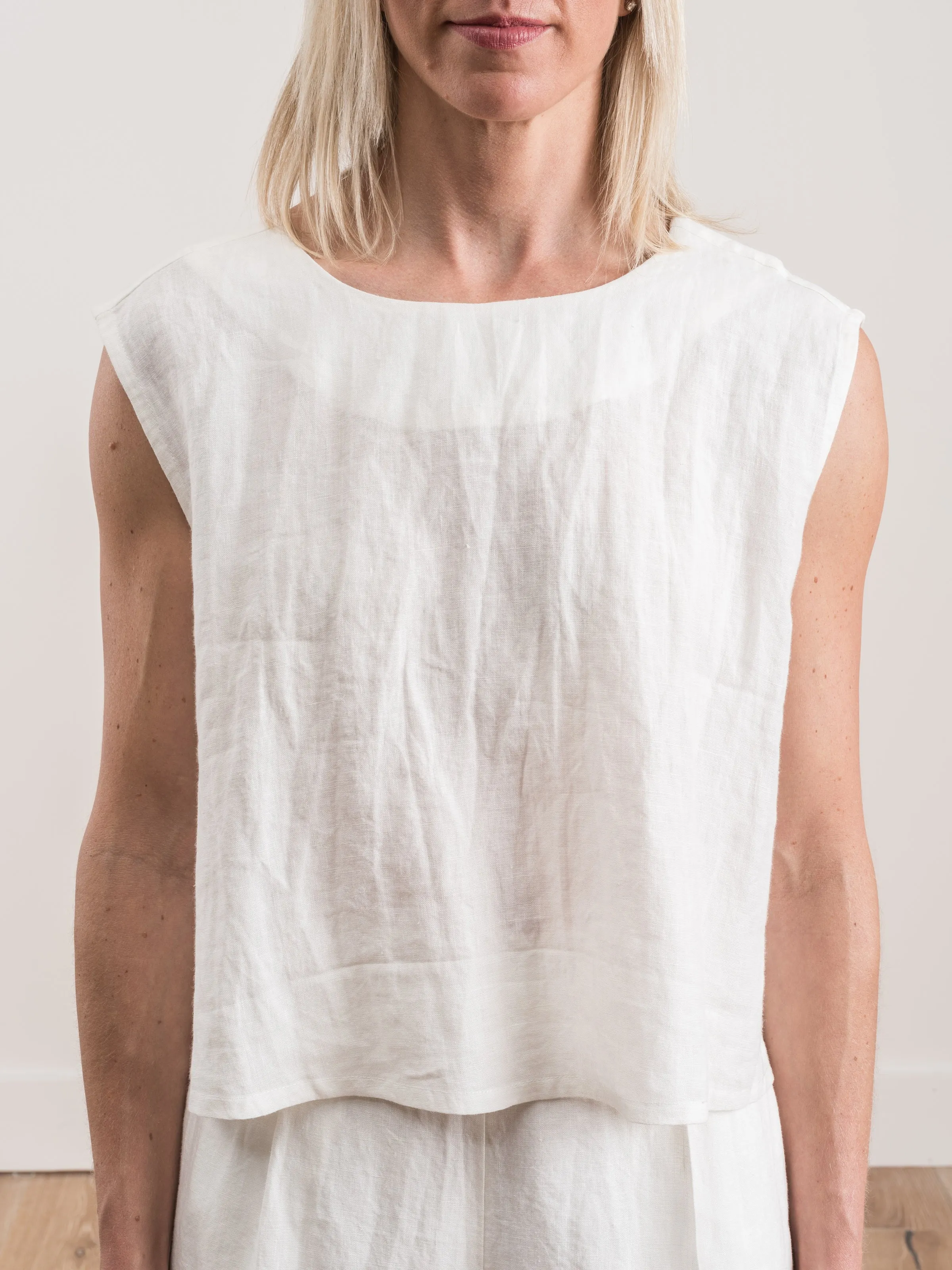 reversible tank - off white