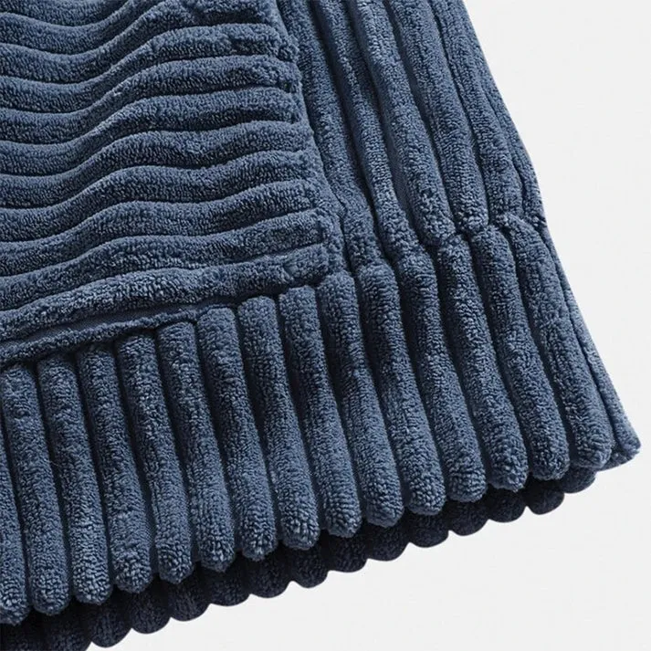 Ribbed corduroy hoodie - zereno