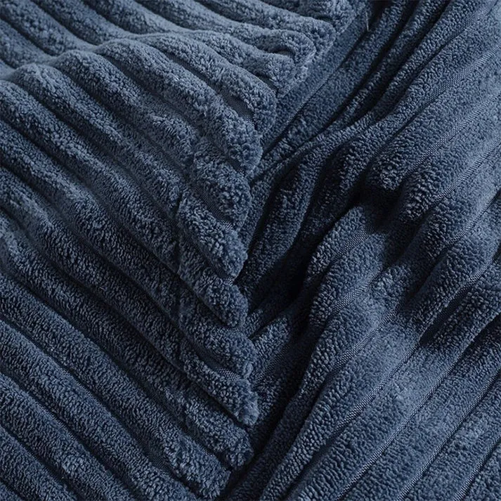 Ribbed corduroy hoodie - zereno