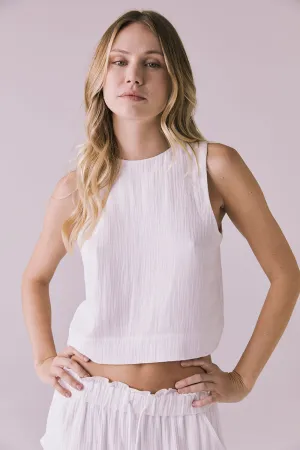 Riley White Tank