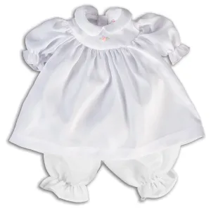 Rosette White Doll Nightgown