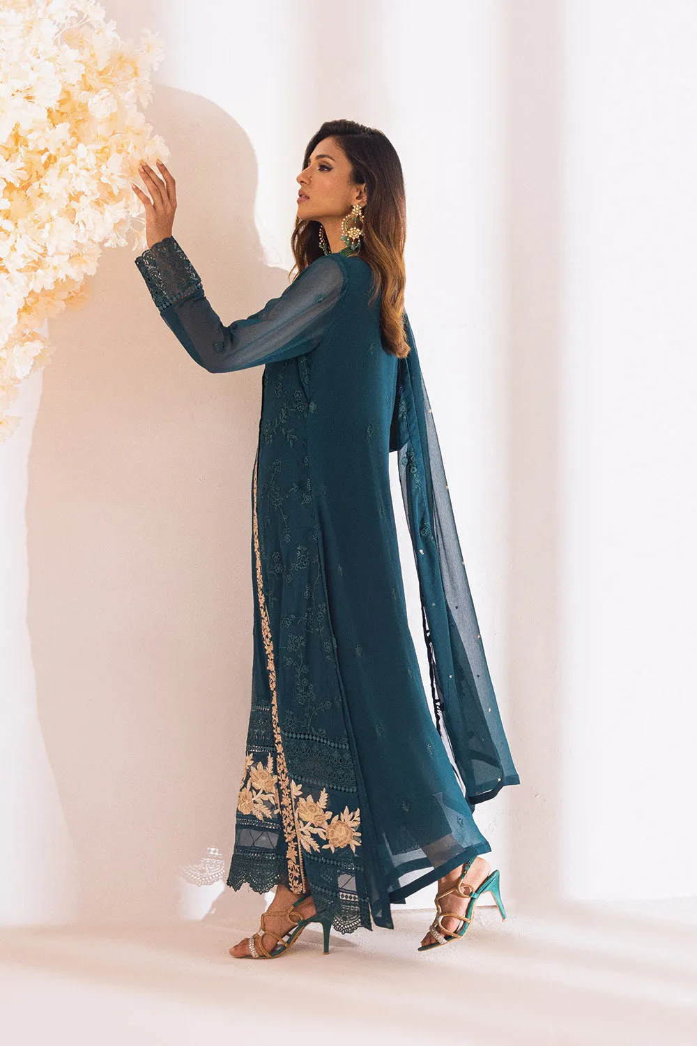 Royal Meadow |  Azure Ensembles Chiffon 3PCS 2023