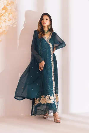 Royal Meadow |  Azure Ensembles Chiffon 3PCS 2023