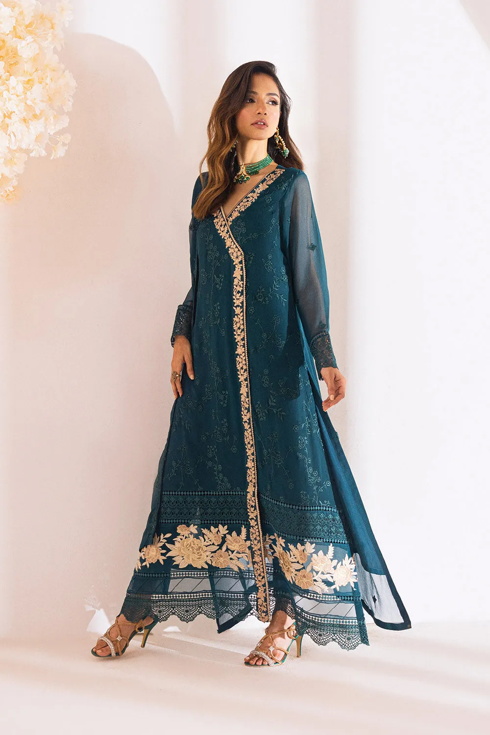 Royal Meadow |  Azure Ensembles Chiffon 3PCS 2023