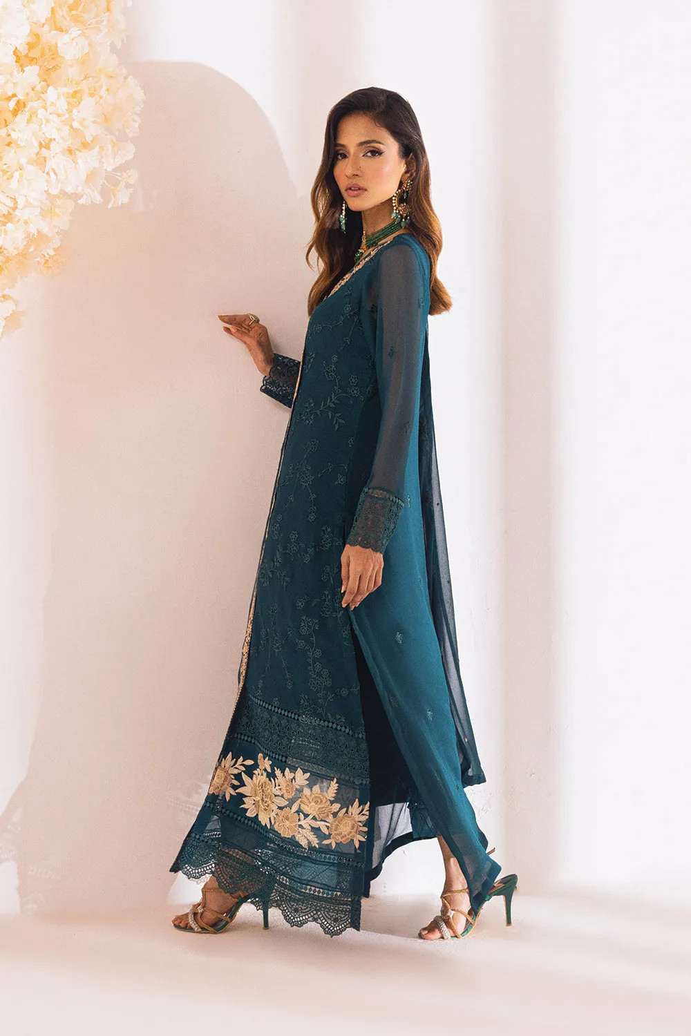 Royal Meadow |  Azure Ensembles Chiffon 3PCS 2023