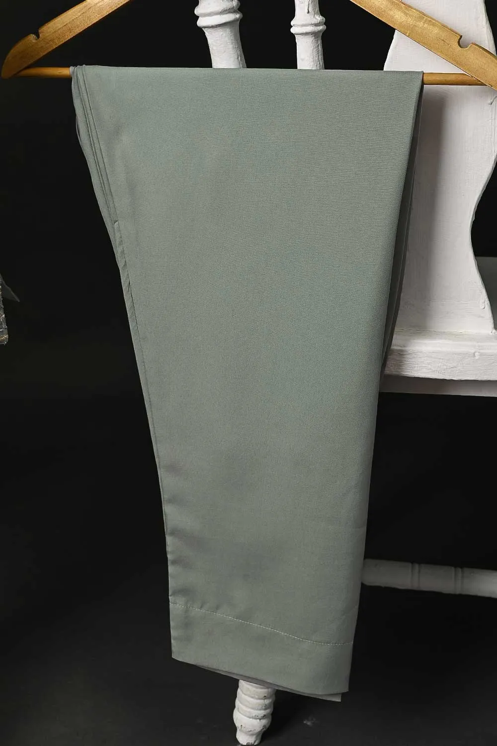 RTW-104-Grey - 3Pc Stitched Embroidered Organza Dress