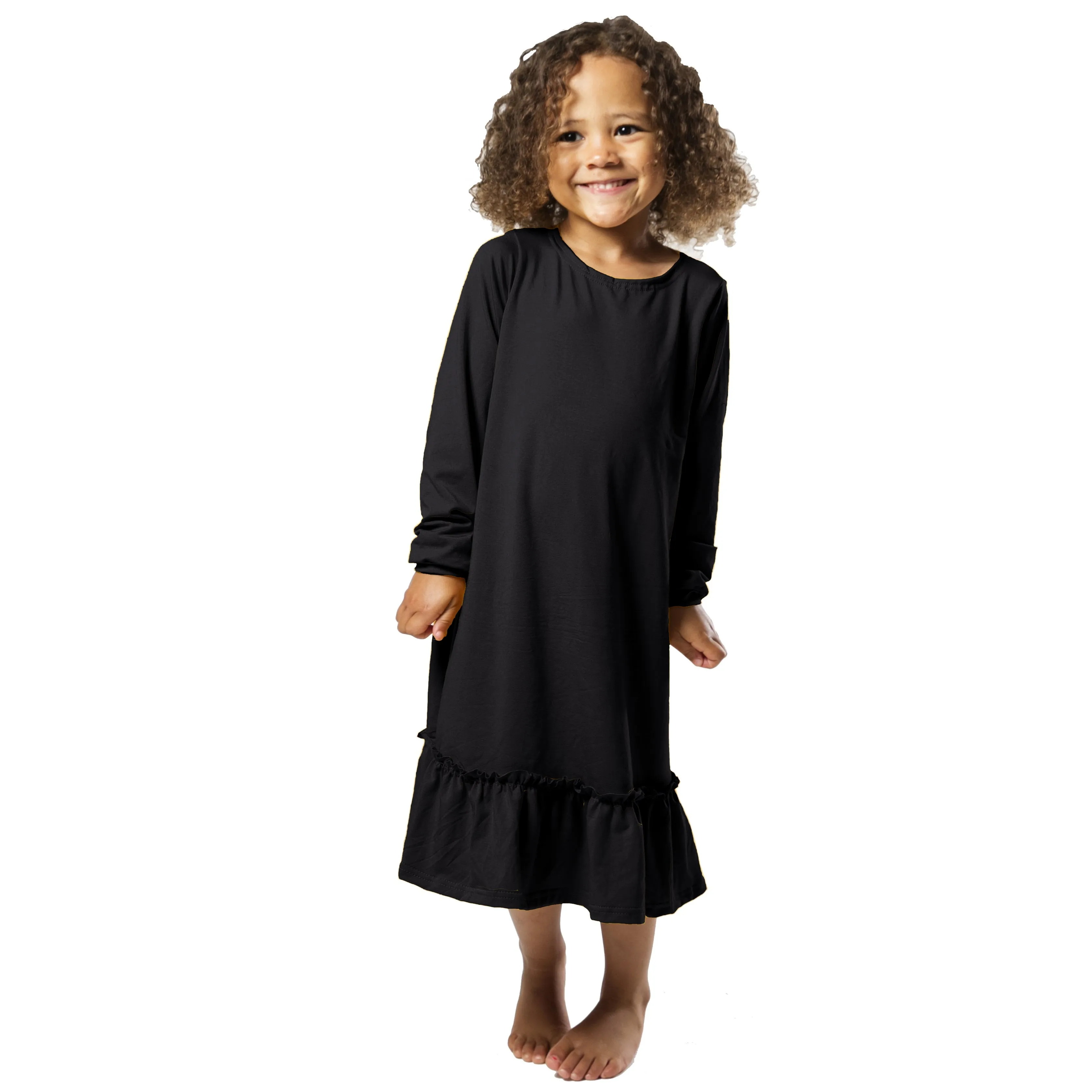 Ruffle Dress - Various Colors