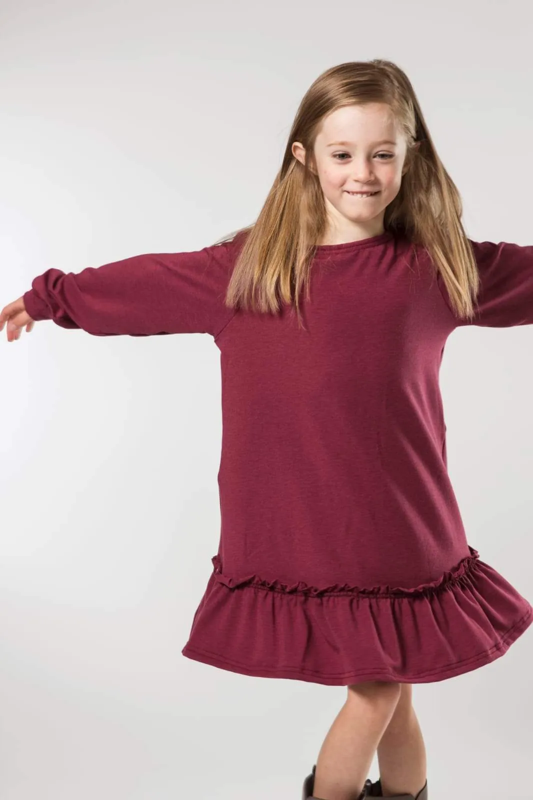 Ruffle Dress - Various Colors