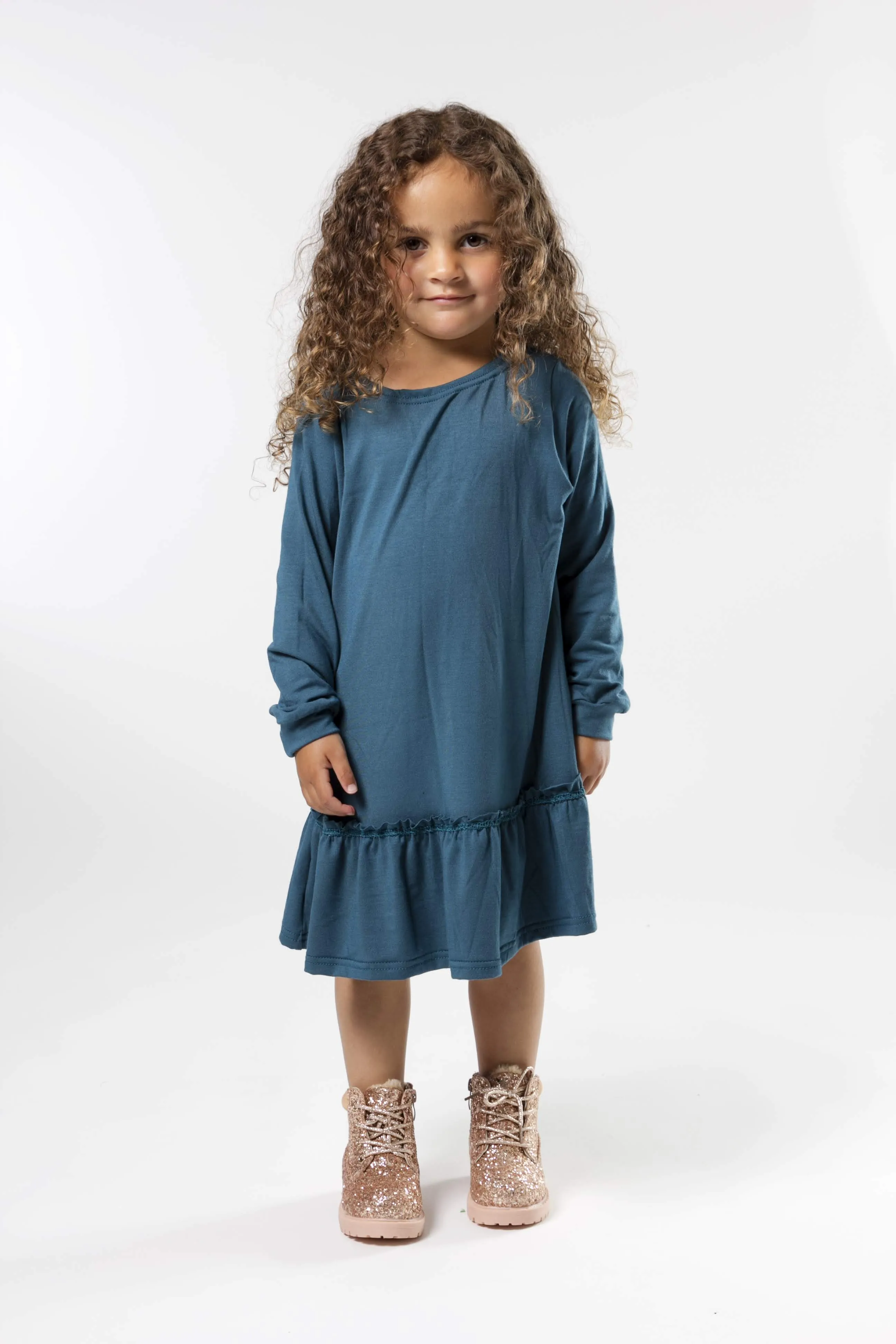 Ruffle Dress - Various Colors