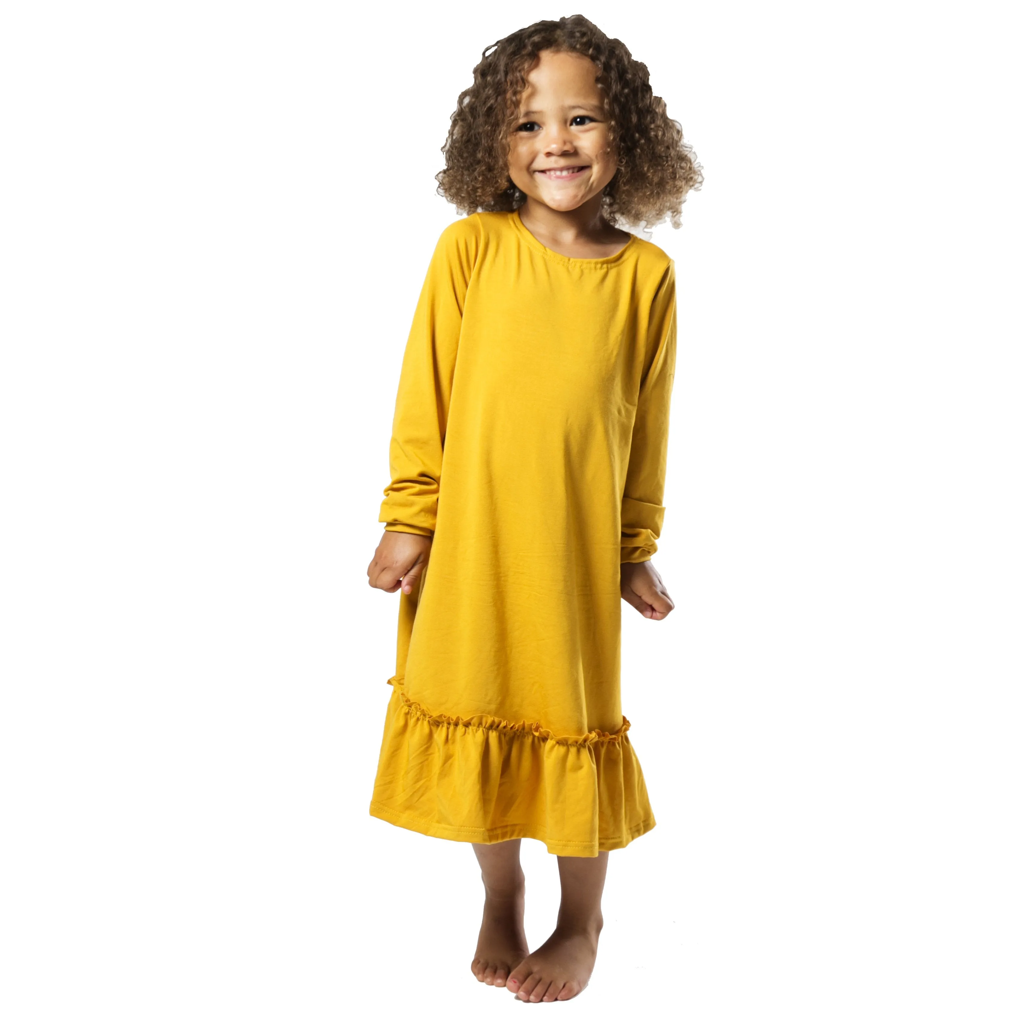 Ruffle Dress - Various Colors