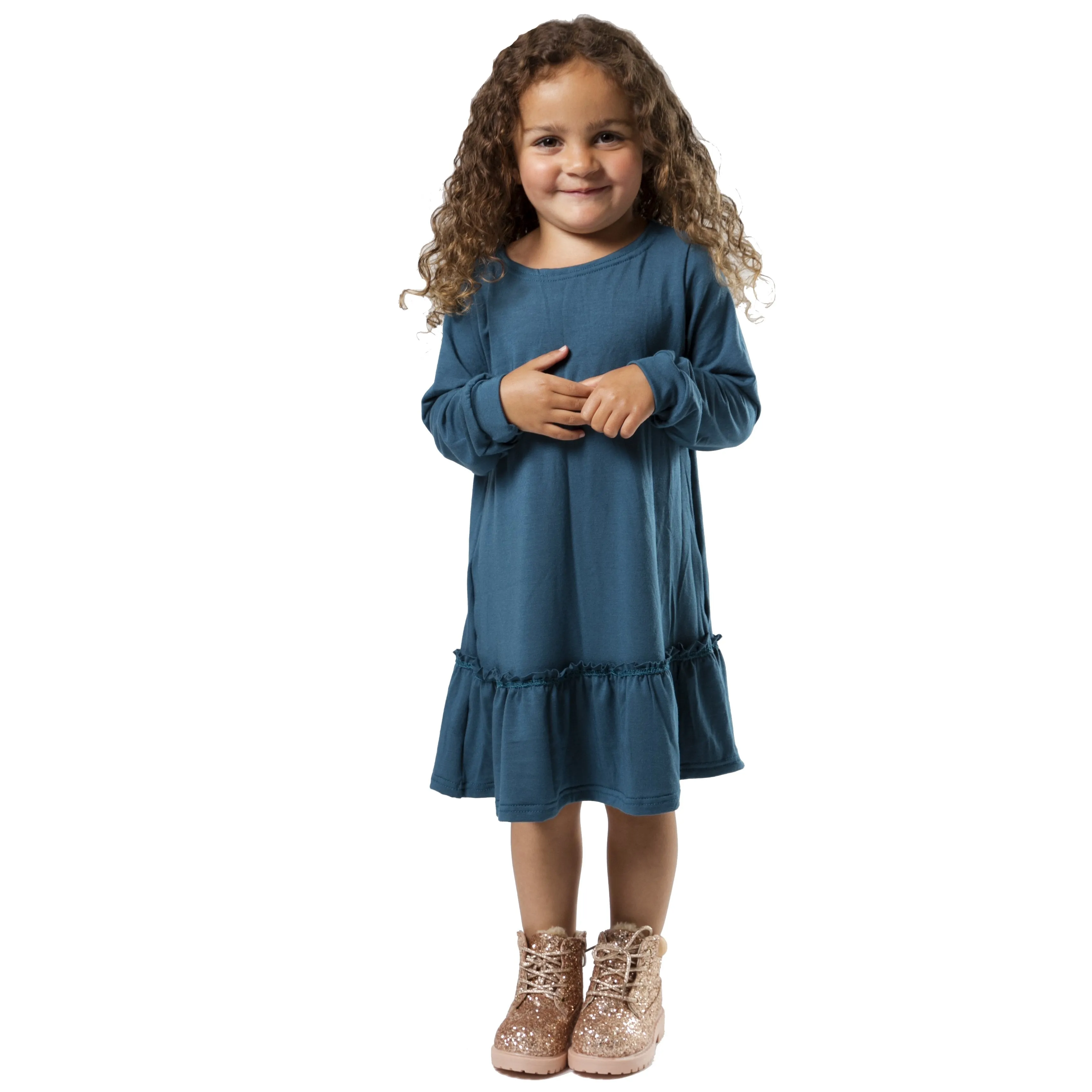 Ruffle Dress - Various Colors