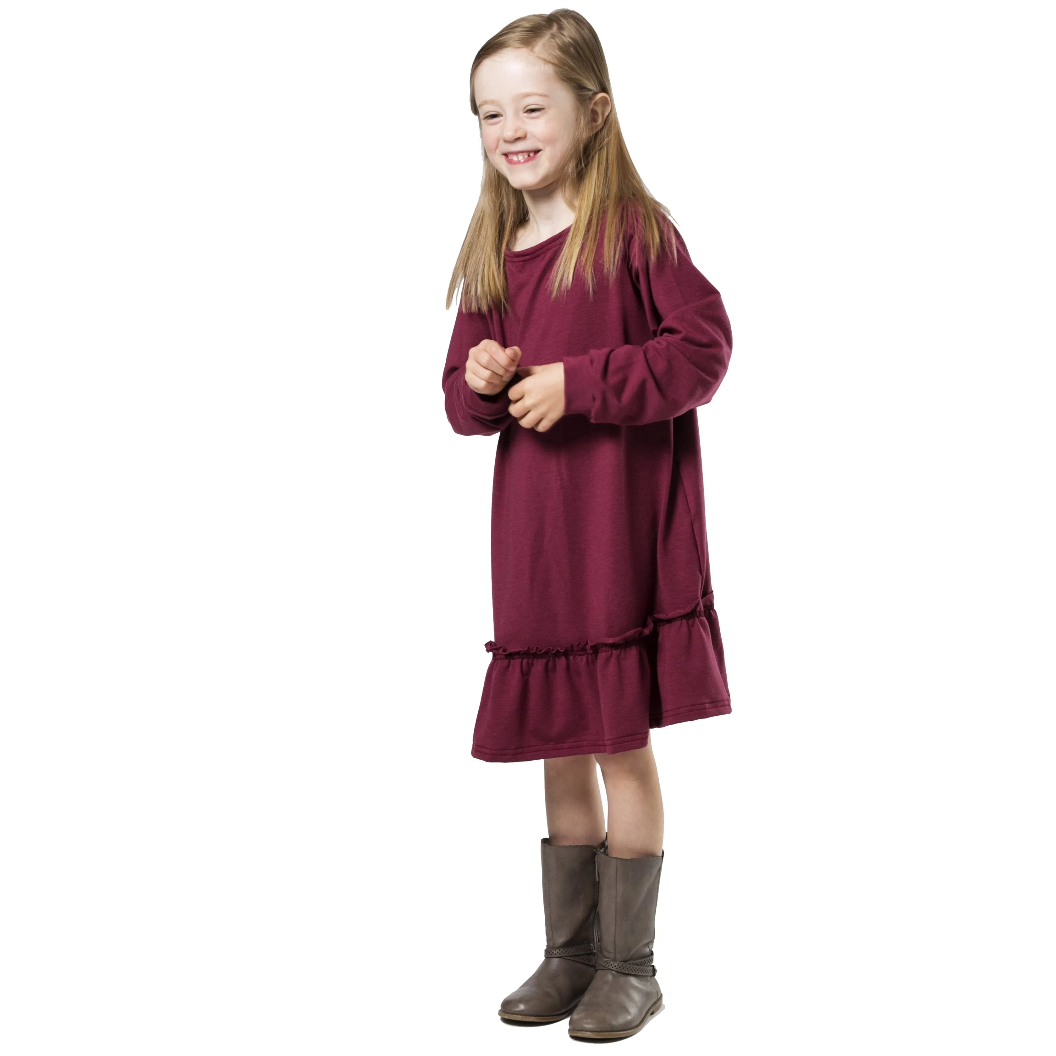 Ruffle Dress - Various Colors