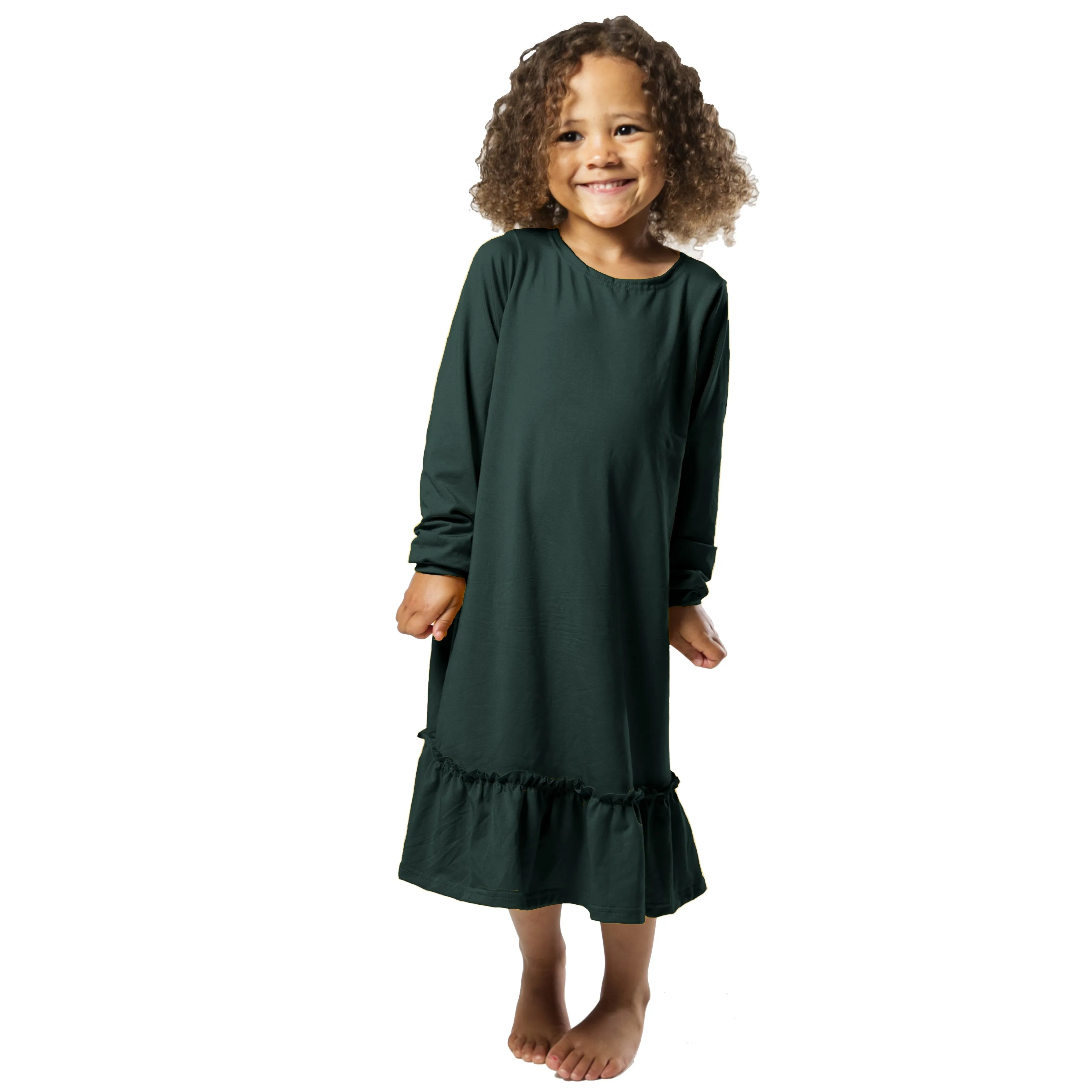 Ruffle Dress - Various Colors