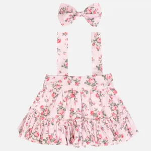Ruffle Suspender Skirt - Aubree