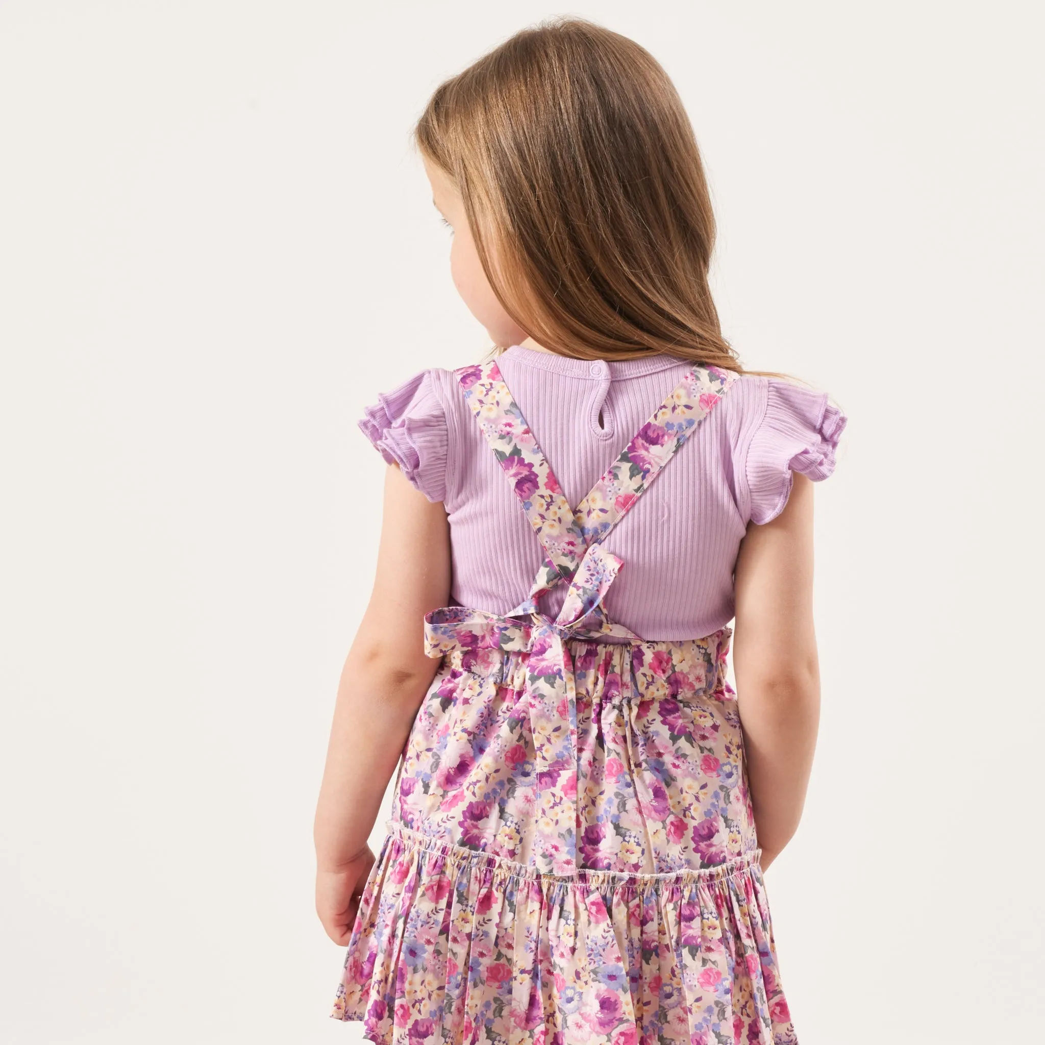 Ruffle Suspender Skirt - Talulah
