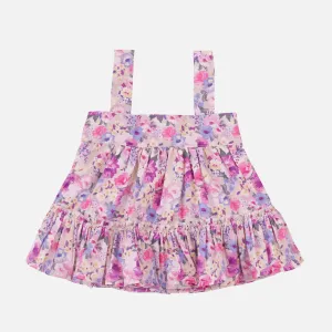 Ruffle Suspender Skirt - Talulah
