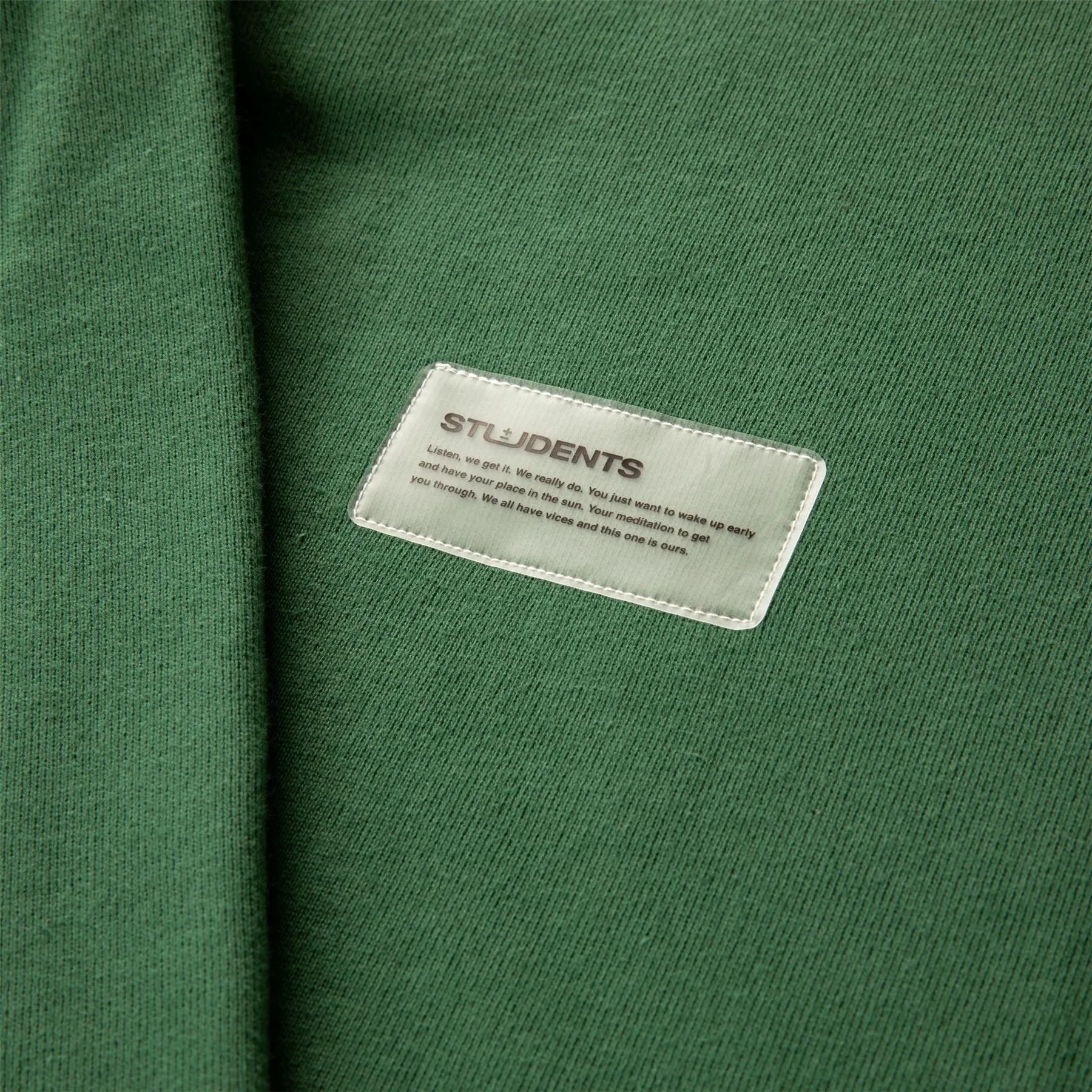 Rules Fleece Crew Sweater Forest