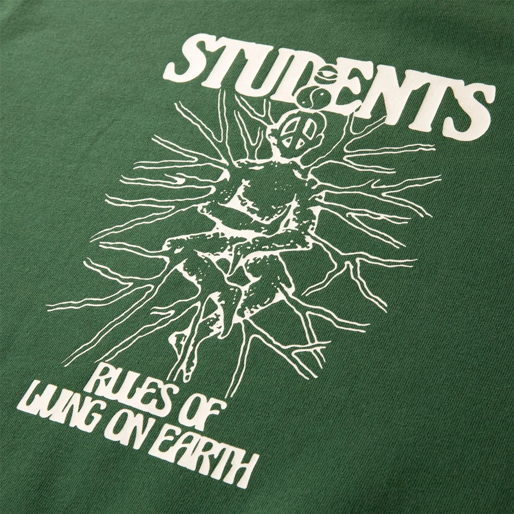 Rules Fleece Crew Sweater Forest