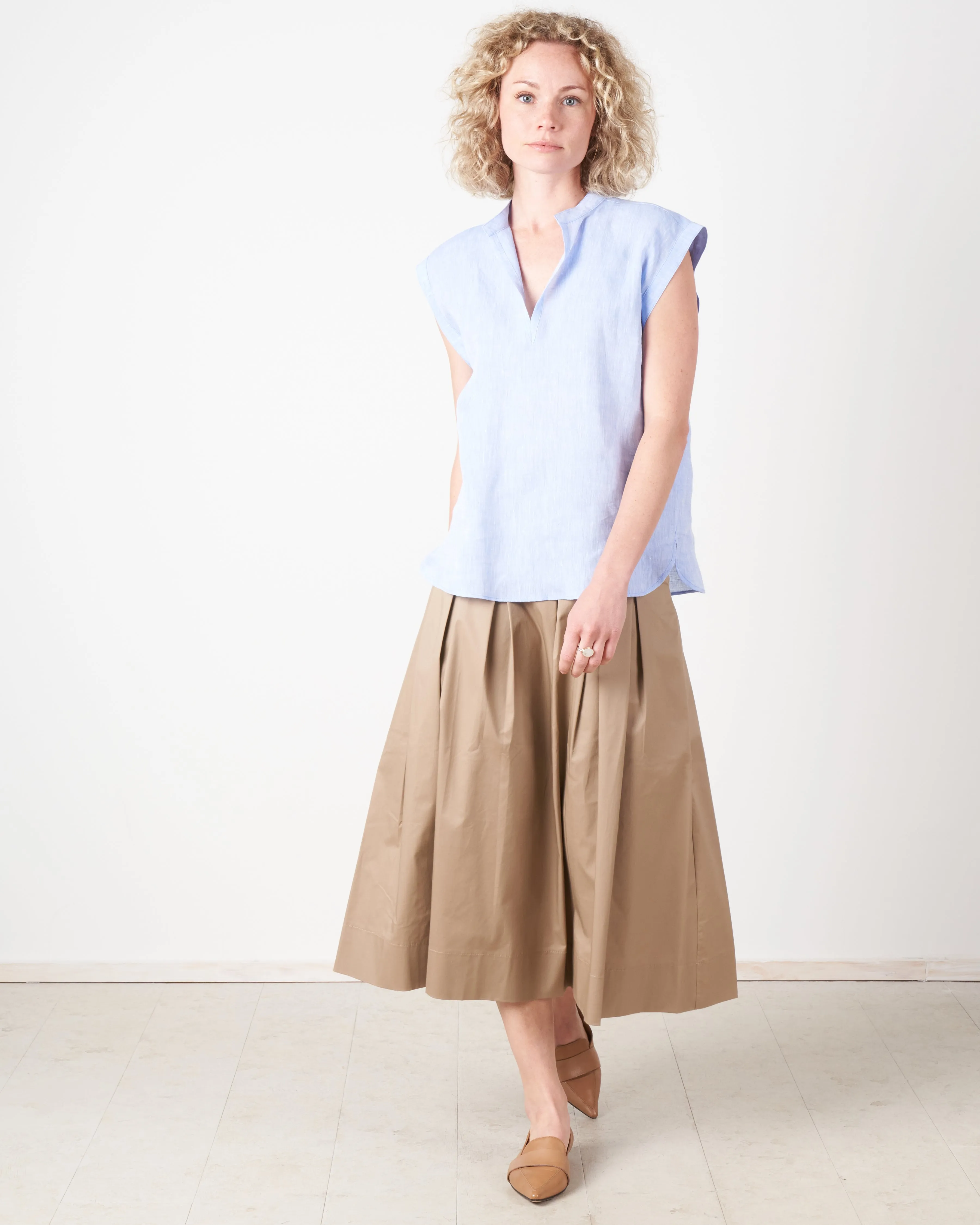 rusk top - blue
