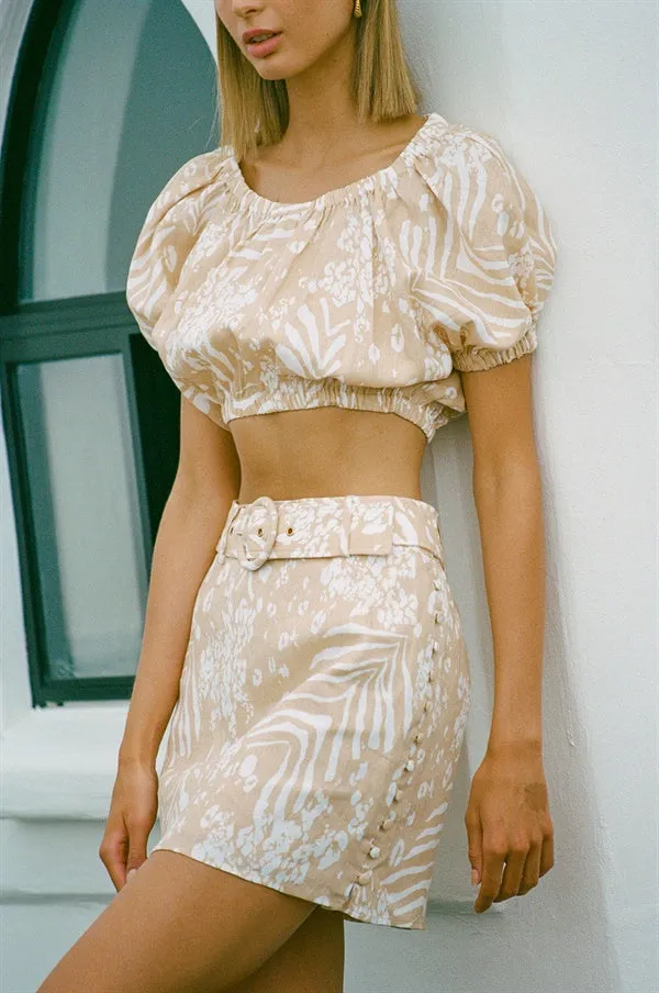 SAMPLE-Sakura Linen Top