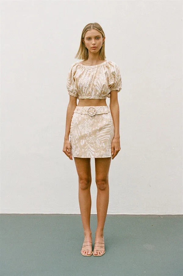 SAMPLE-Sakura Linen Top