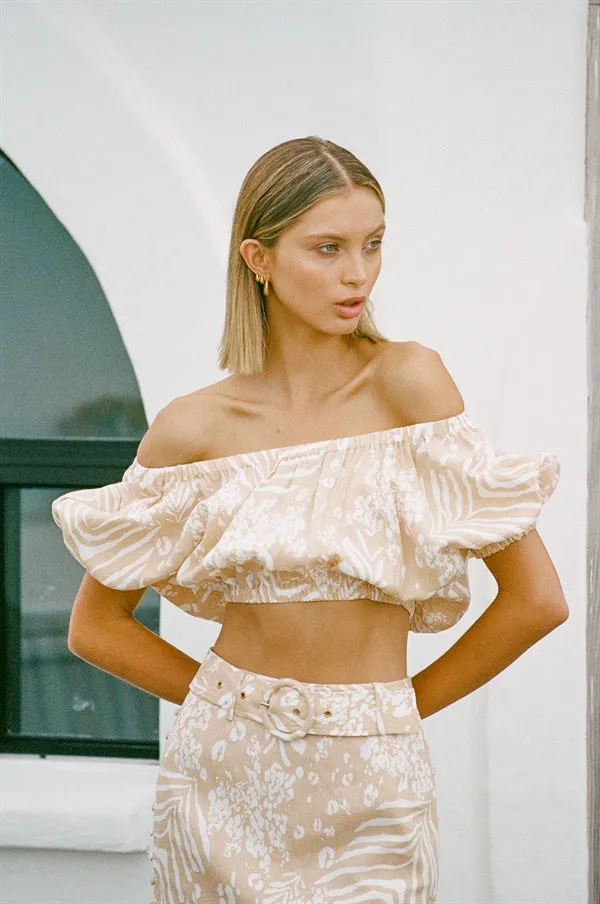 SAMPLE-Sakura Linen Top
