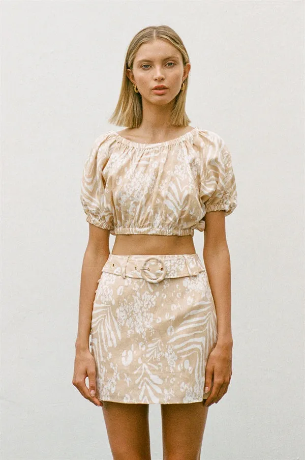 SAMPLE-Sakura Linen Top