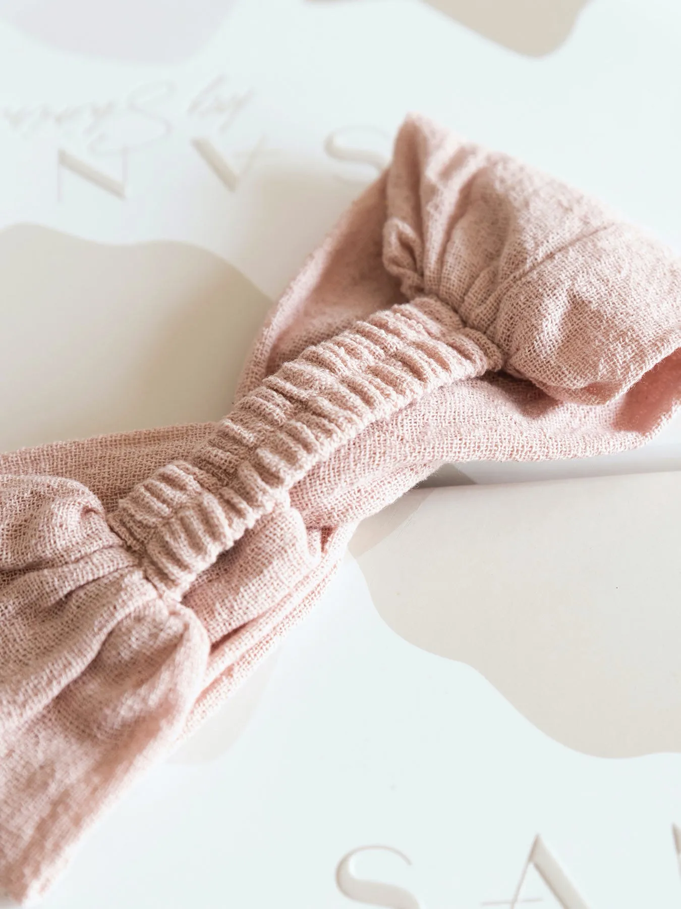 SAND Headbands (Dusty Pink, Mint, Ecru)