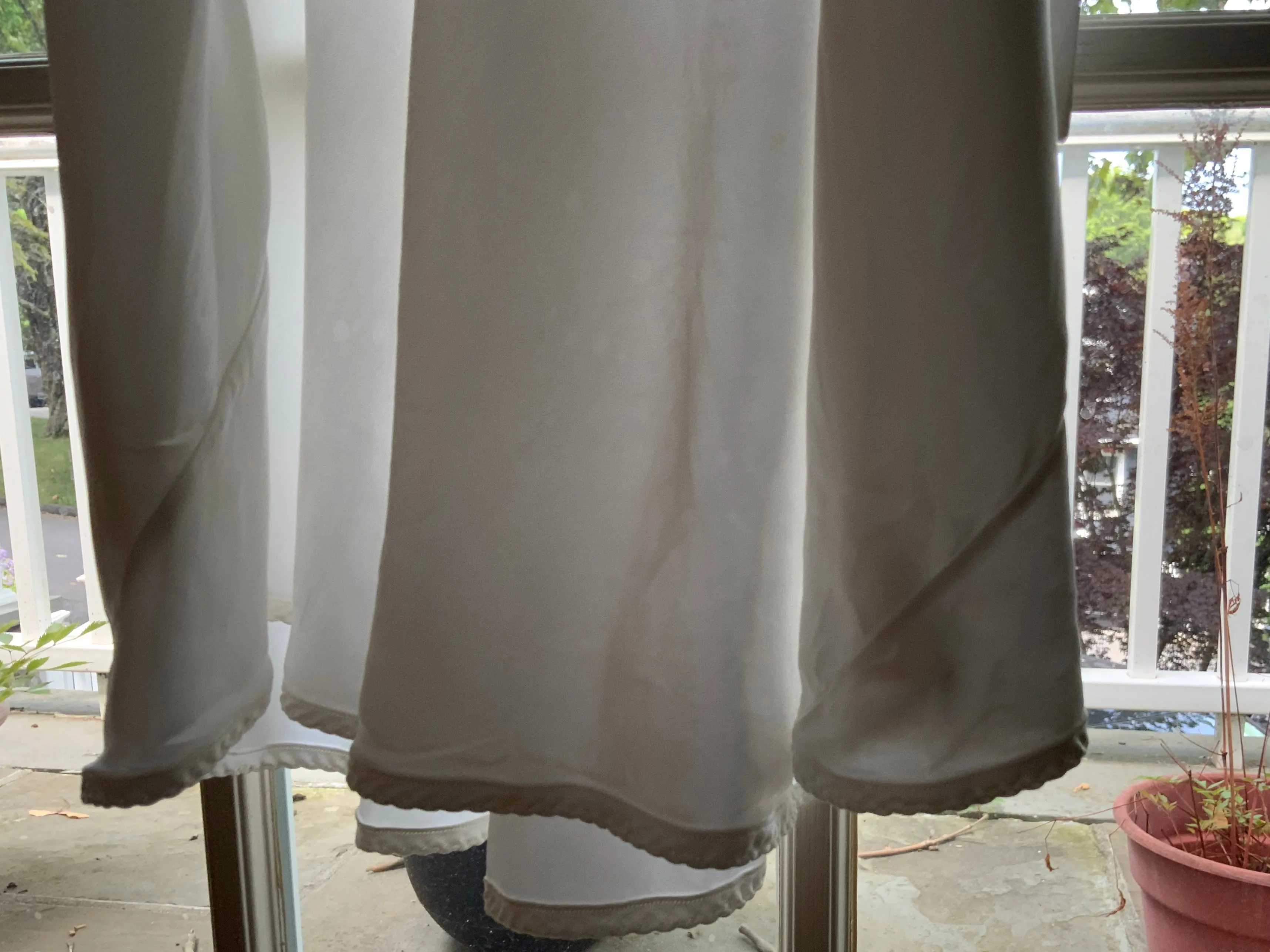Satin Bridal Nightgown- 40s - 40AB