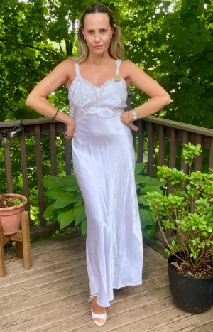 Satin Bridal Nightgown- 40s - 40AB