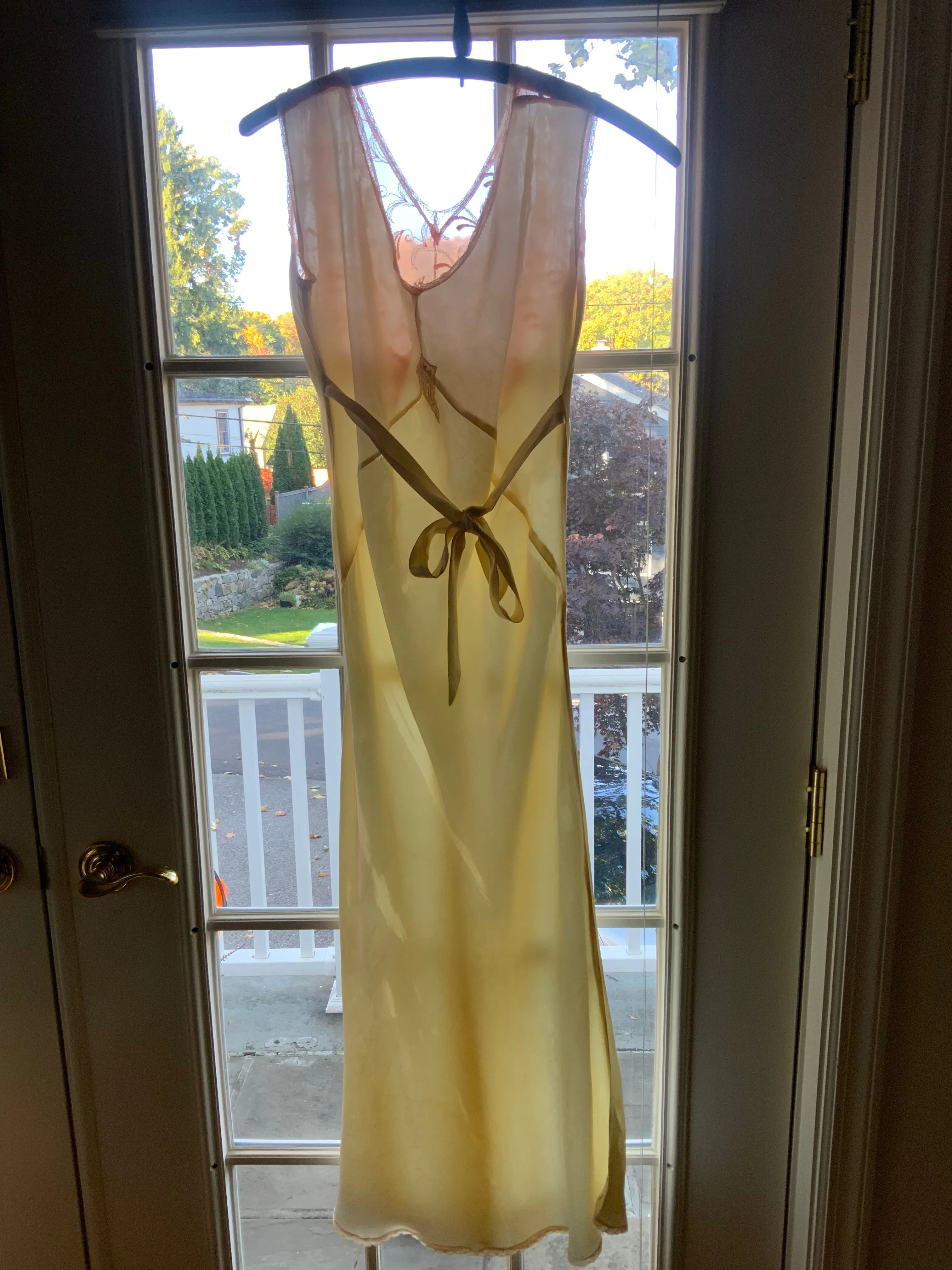 Satin Nightgown - 40s - 40AD
