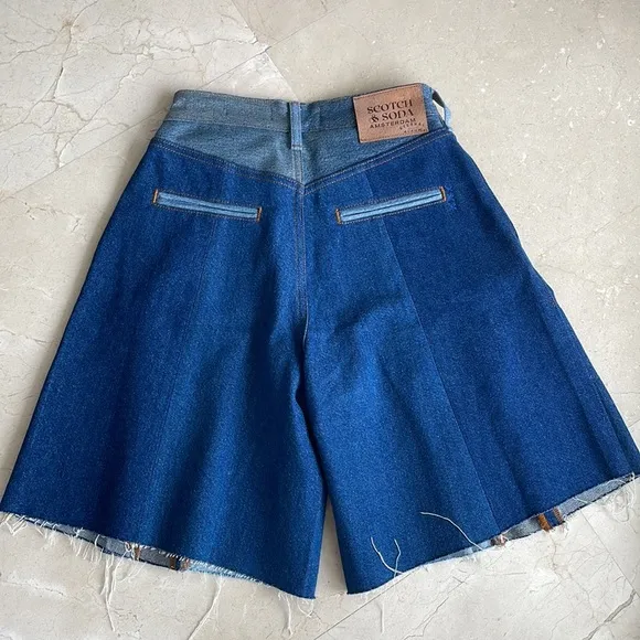 SCOTCH AND SODA LIMITED EDITION ETERNAL BLAUW SKORT
