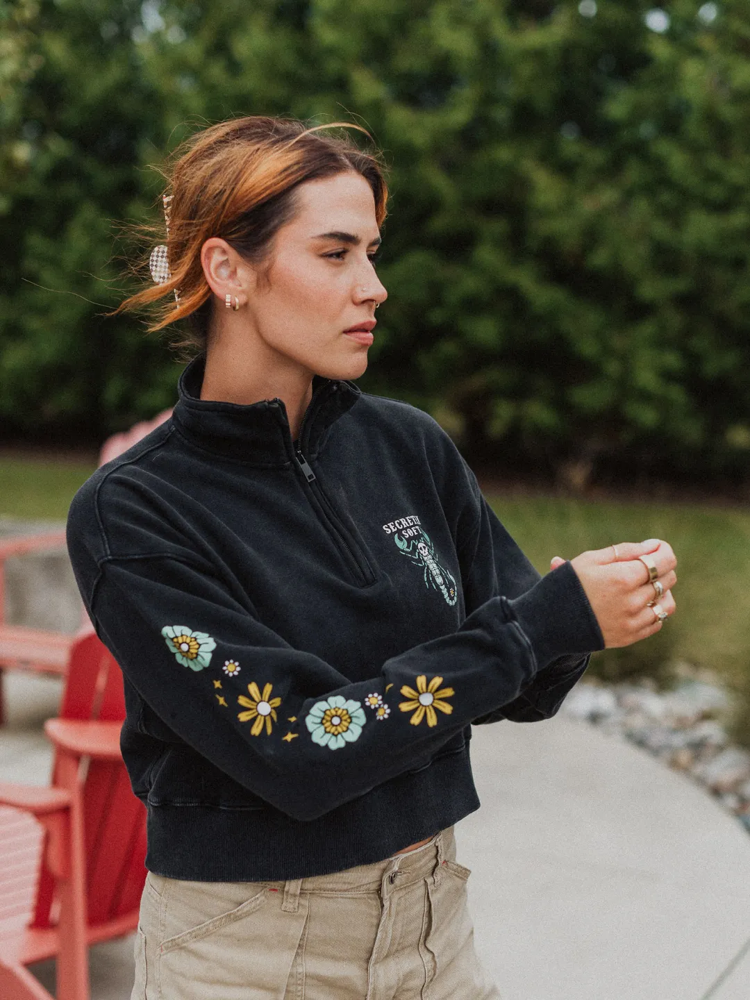 Secretly Soft 1/4 Zip Sweater