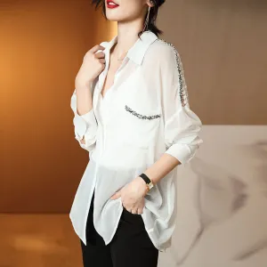 Sexy Hollow Summer Chiffon Shirt
