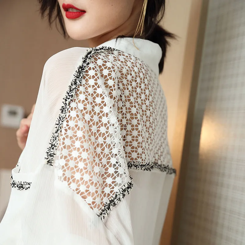 Sexy Hollow Summer Chiffon Shirt