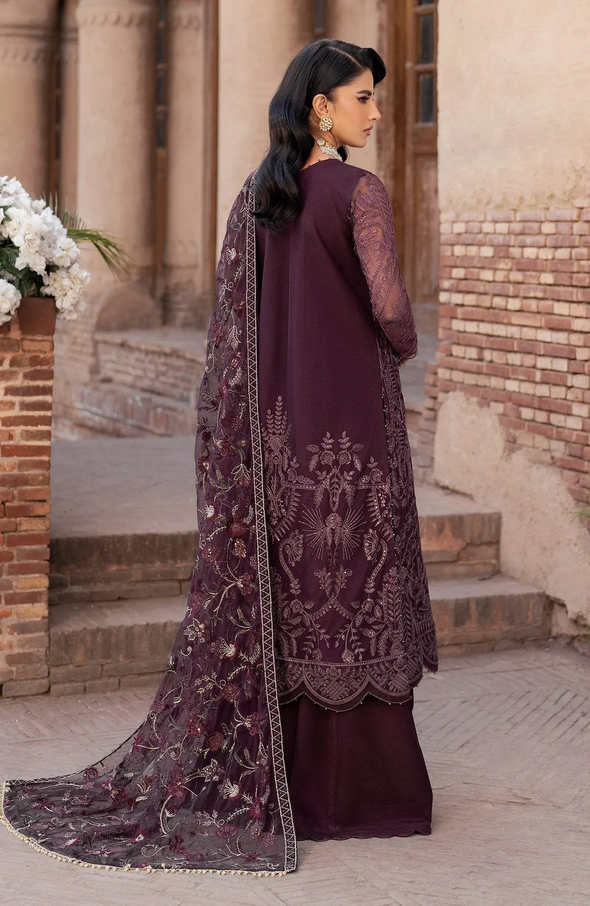 Shehnai By Zarif Embroidered Luxury Wedding Unstitched 3pcs