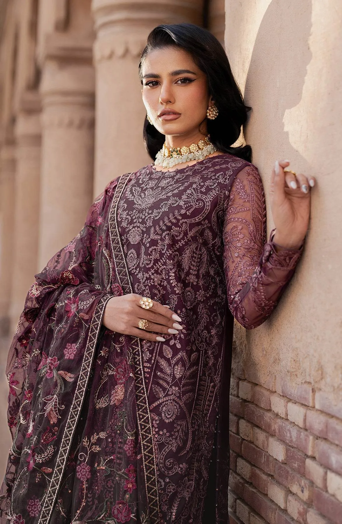 Shehnai By Zarif Embroidered Luxury Wedding Unstitched 3pcs