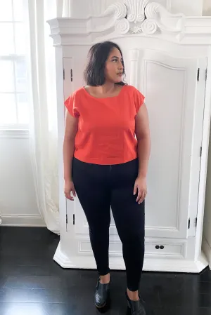 Shift Top in Linen